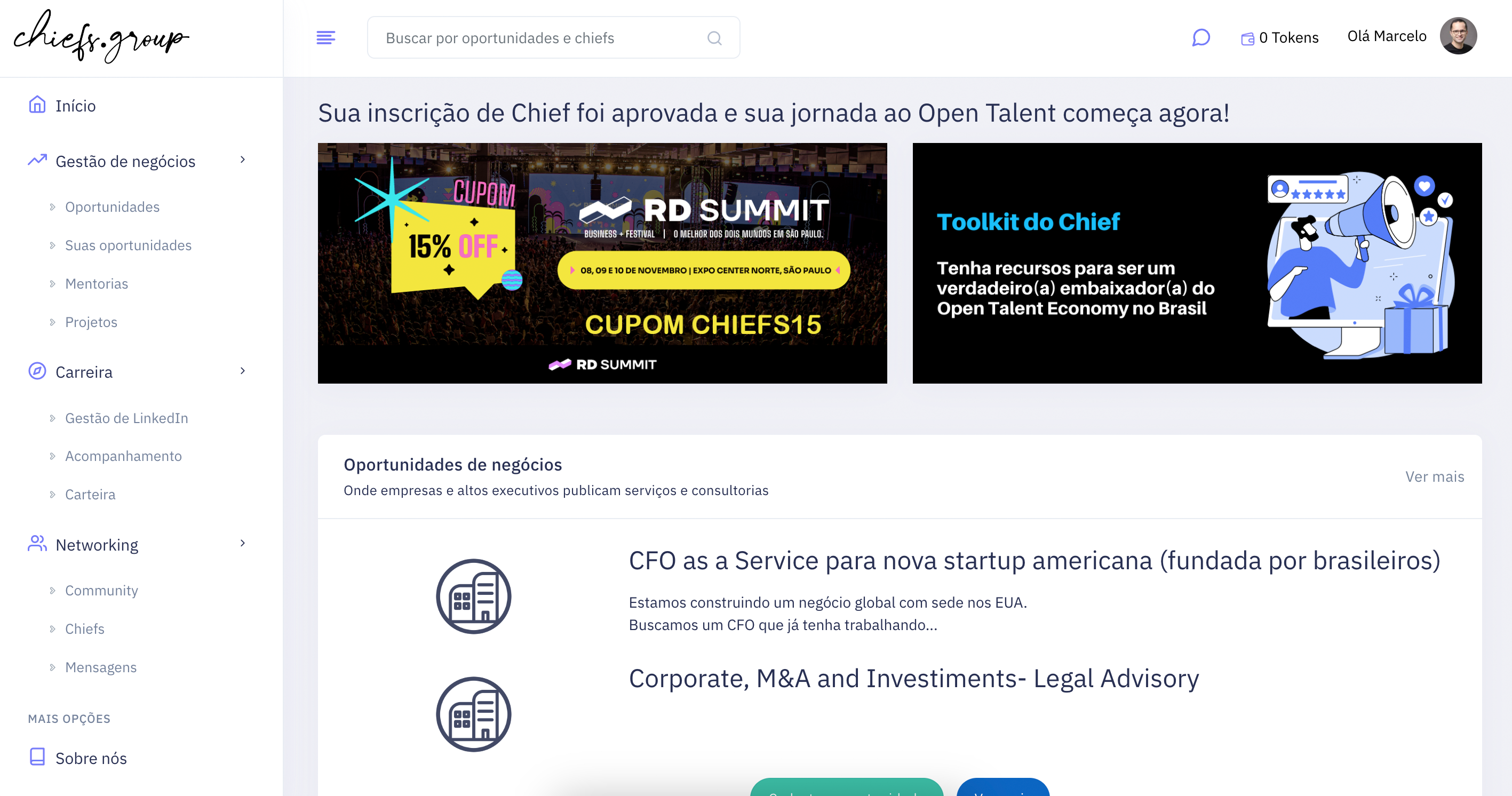 ChiefsGroup Platform SaaS Executive Database with AI